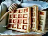 Coconut Waffles with Almonds