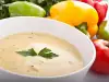Mushroom Cream Soup with Processed Cheese