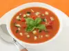 Hladna supa sa paradajzom i krastavcima