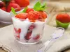 Strawberries with Spicy French Cream