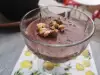 Homemade Cream with Chocolate and Butter