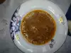 Hausgemachte Fischsuppe aus Karpfen
