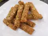 Crackers de espelta al aroma de albahaca
