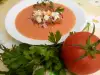 Студена доматена супа Салморехо