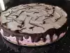Двуцветна торта с меденки и сметана