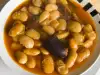 Stew of Broad Beans and Green Plums