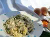 Ensaladilla de huevos, atún y maíz dulce