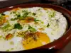 Oven-Baked Eggs with Spinach Cream