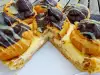 Eclair Cake with Creme Brulee and Chocolate