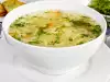 Сколько лапши добавлять в суп?