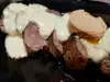 Duck Magret with Foie Gras Sauce