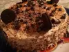 Френска селска торта с боровинково сладко