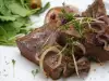 Beef Liver with Aromatic Sauce