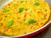 Frittata with Peppers and Aromatic Spices