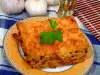 Lasagna with Cheese and Smoked Fillets