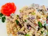 Fusilli with Vegetables and Cream