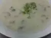 Гъбена супа със заквасена сметана