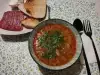 Гъбена Супа с Картофи и Праз
