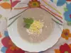 Гъбена крем супа с варени яйца