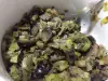 Постни гъби с праз и маслини