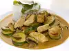 Chicken with Zucchini and Mushrooms
