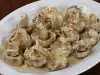 Stewed Mushrooms with Butter and Cheese