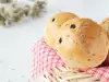 Чеснови хлебчета с маслини и пармезан