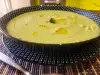 Wonderful Cream Soup with Broccoli, Peas and Leeks
