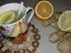 Джинджифилов чай с портокал и мед