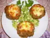 Tasty Birds' Nests with Zucchini and Cheese