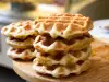 Crispy Waffles with Oats and Nuts