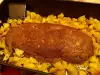Большая котлета с картошкой - по швейцарскому рецепту