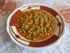 Lean Peas with Carrots in the Oven