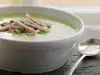 Грахова крем супа с шунка и кускус