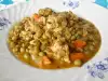 Stew with Peas and Chicken