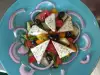 Salată grecească cu ceapă roșie