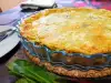 Irresistible Quiche with Spinach, Dock and Cream