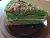 Zelena torta od oraha sa kremom od jaja