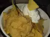 Nachos with Guacamole and Cream