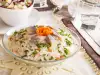 Salata od oslića sa majonezom i belim lukom