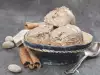 Homemade Ice Cream with Coffee and Ginger