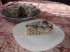 Икономична торта с пудинг и пандишпан