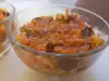 Индийска морковена халва с кашу и стафиди