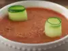 Sopa fría de tomate al estilo español