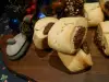 Italijanski keks sa nadevom od čokolade i lešnika