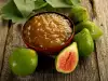 Green Fig Jam with Lemon and Walnuts