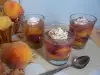 Jelly with Grapes, Peaches and Prunes