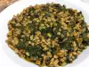 Wheat with Spinach