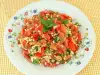 Wheat Tabbouleh Salad with Spearmint and Mint