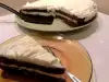 Quick Cocoa Cake with a Light Cream